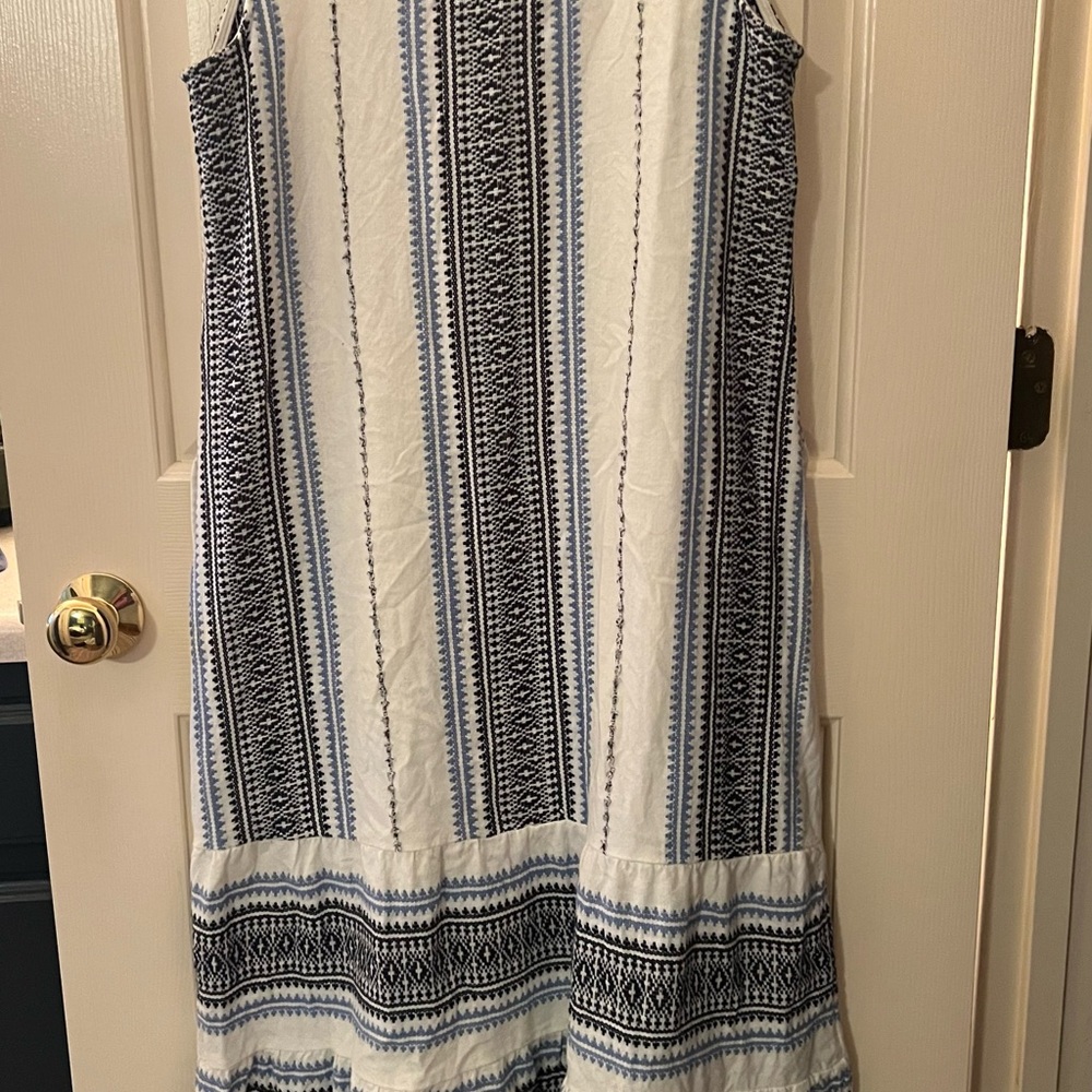 J.Jill PETITE Patterned Maxi Dress - Picture 4 of 7